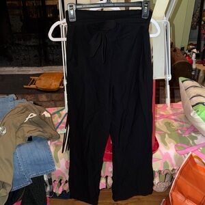 Chic Black High-Waisted Trousers